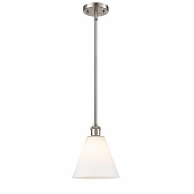 Berkshire - 1 Light Mini Pendant In Industrial Style-9.75 Inches Tall and 8 Inches Wide