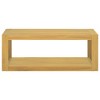 VidaXL Wall-mounted Bathroom Cabinet 35.4"x17.7"x13.8" Solid Wood Teak - 2 of 4