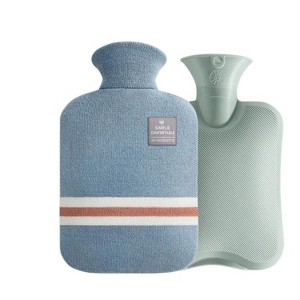 EBF Home Hot Water Pack,  Hot Water Bottle Bag for Hot and Cold Compress, Hand Feet Warmer, Ideal for Menstrual Cramps, Neck and Shoulder Pain Relief - 1 of 4