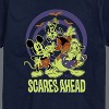 Men's - Disney - Scares Ahead Glow Short Sleeve Graphic T-Shirt - 2 of 4