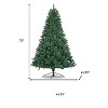 HomeRoots 6' Full Spruce Christmas Tree - 3 of 4