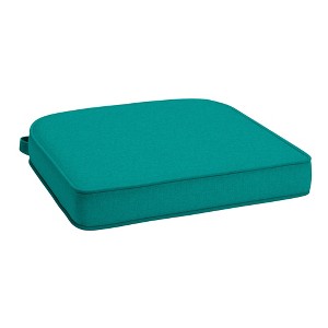 ARDEN Foam Outdoor Double Welted Round Back Seat Cushion, 20 x 19, made with ProFoam, Rain-proof, Fade Resistant - 1 of 4