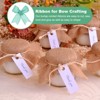 Unique Bargains Burlap Wired Edge Durable Thick Fabric Ribbons for DIY Crafts 1 Pc - 4 of 4