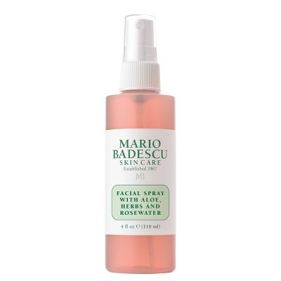 Mario Badescu Skincare Facial Spray With Aloe, Herbs and Rosewater - 4 fl oz - Ulta Beauty