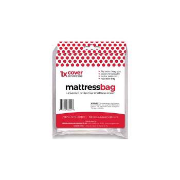 Mattress Vacuum Storage Bag 2 Sizes Zippered Mattress Bag Vacuum Sealer Bag  For Memory Foam Mattress Moving Shipping Storage