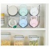 MPM Bottle Storage Rack, 2 Tier Clear Water Bottle Organizer for Cabinet, Stackable Plastic Racks - 3 of 4