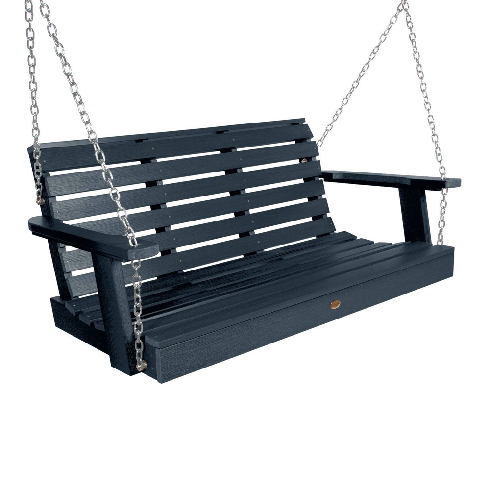 Photos - Canopy Swing Weatherly 4' Porch Swing - Federal Blue - highwood