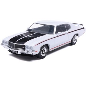 1970 Buick GSX Apollo White with Black and Red Stripes 1/43
