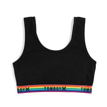 Rainbow Boob Sports Bra Gender Equality, Free the Nipple, Breast