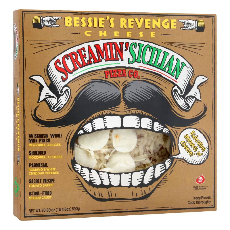 Screamin&#39; Sicilian Bessies Revenge Frozen Pizza - 20.80oz, 3 of 6