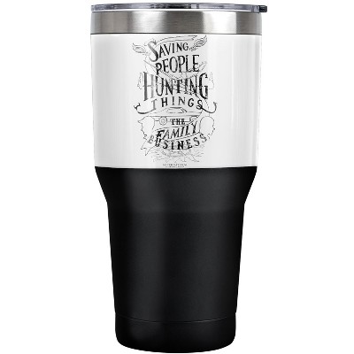 Supernatural Family Business Steel Tumbler 30oz Coffee Travel Mug