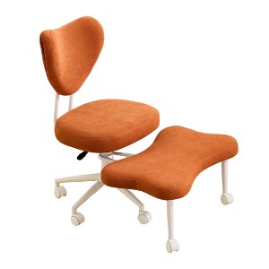 Maliang Accent Office Chair With Lumbar Support, Height-Adjustable - 1 of 4