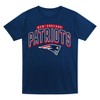 NFL New England Patriots Toddler Boys' Gray 2pk T-Shirt - 3 of 3