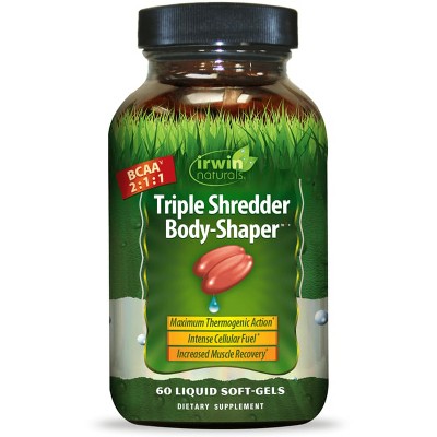 Irwin Naturals Weight Loss Supplements Triple Shredder Body-shaper Softgel  60ct : Target