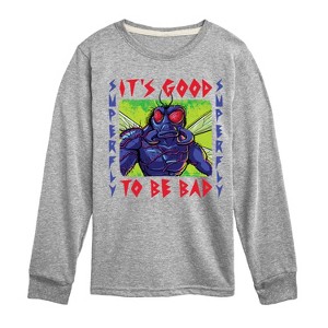 Boys' - Teenage Mutant Ninja Turtles Mutant Mayhem - Superfly Good To Be Bad Long Sleeve Graphic T-Shirt - 1 of 3