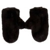 Adult Faux Fur Mittens Brown - Bullseye's Playground™ - 3 of 3