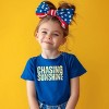 The Juniper Shop Chasing Sunshine Block Distressed Toddler Short Sleeve Tee - 4 of 4