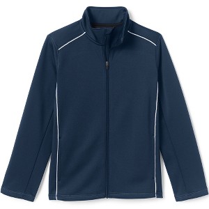 Lands' End School Uniform Kids Active Track Jacket - 1 of 2