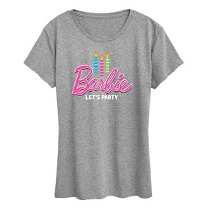 Women's - Barbie - Let's Party Short Sleeve Graphic T-Shirt - 1 of 4