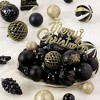 65ct Christmas Balls Ornaments, Shatterproof Plastic Decorative Baubles for Xmas Tree Decor - 2 of 4