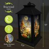 Briarwood Lane Lantern 13.5" x 5.5" x 5.5" Halloween Gnomes For Halloween Lantern - 3 of 3