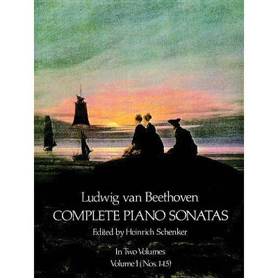 Complete Piano Sonatas, Volume I, 1 - (Dover Music for Piano) by  Ludwig Van Beethoven (Paperback)