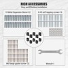 Post Base for Deck,Deck Post Bracket,Post Holder for Fence Deck,Pergola and Gazebo - 3 of 4