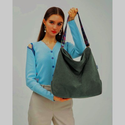 BEAFUP Tote Bag Women Large Crossbody Bag Stylish Handbag for Women Corduroy Hobo Bag Fashion shoulder Bag Purse