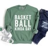 Simply Sage Market Women's Graphic Sweatshirt Basketball Kinda Day - 4 of 4