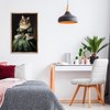 Stupell Industries Cat in Elegant Dress Floating Frame Canvas Art - 3 of 4