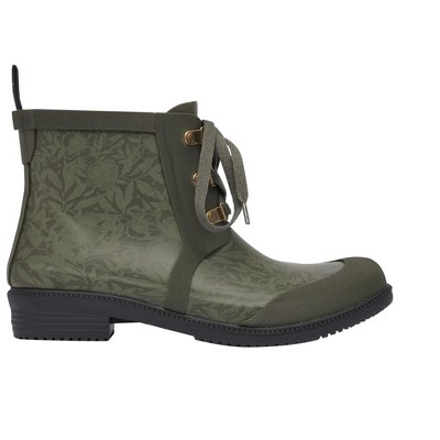 target lace up rain boots