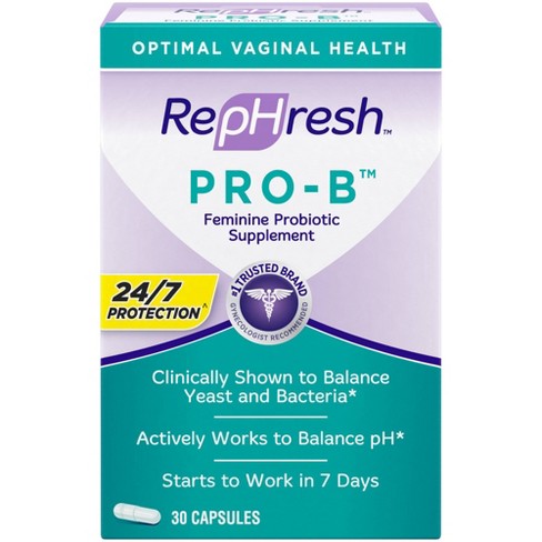 RepHresh Pro-B Probiotic Supplement Capsules for Women - 30ct - image 1 of 4