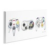 Stupell Industries Vintage Video Game Controllers, 17" x 7" - 3 of 4