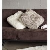 Luxe Belton Faux Fur Pillow | 2-Pack | 18"x18" - 3 of 4