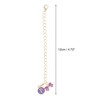 Unique Bargains Chain Bow Water Cup Pendant 1 Pc - 2 of 4