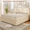 Bed Frame with Tall Tufted Wingback Headboard, Velvet Upholstered Platform Bed with 4 Storage Drawers, No Box Spring Needed - 4 of 4
