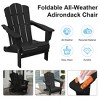Hyleory HDPE Outdoor Patio Chair, Folding Adirondack Chair for All Seasons - 4 of 4