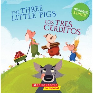 The Three Little Pigs / Los Tres Cerditos (Scholastic Bilingual) - (Tales to Grow by) (Paperback) - 1 of 1