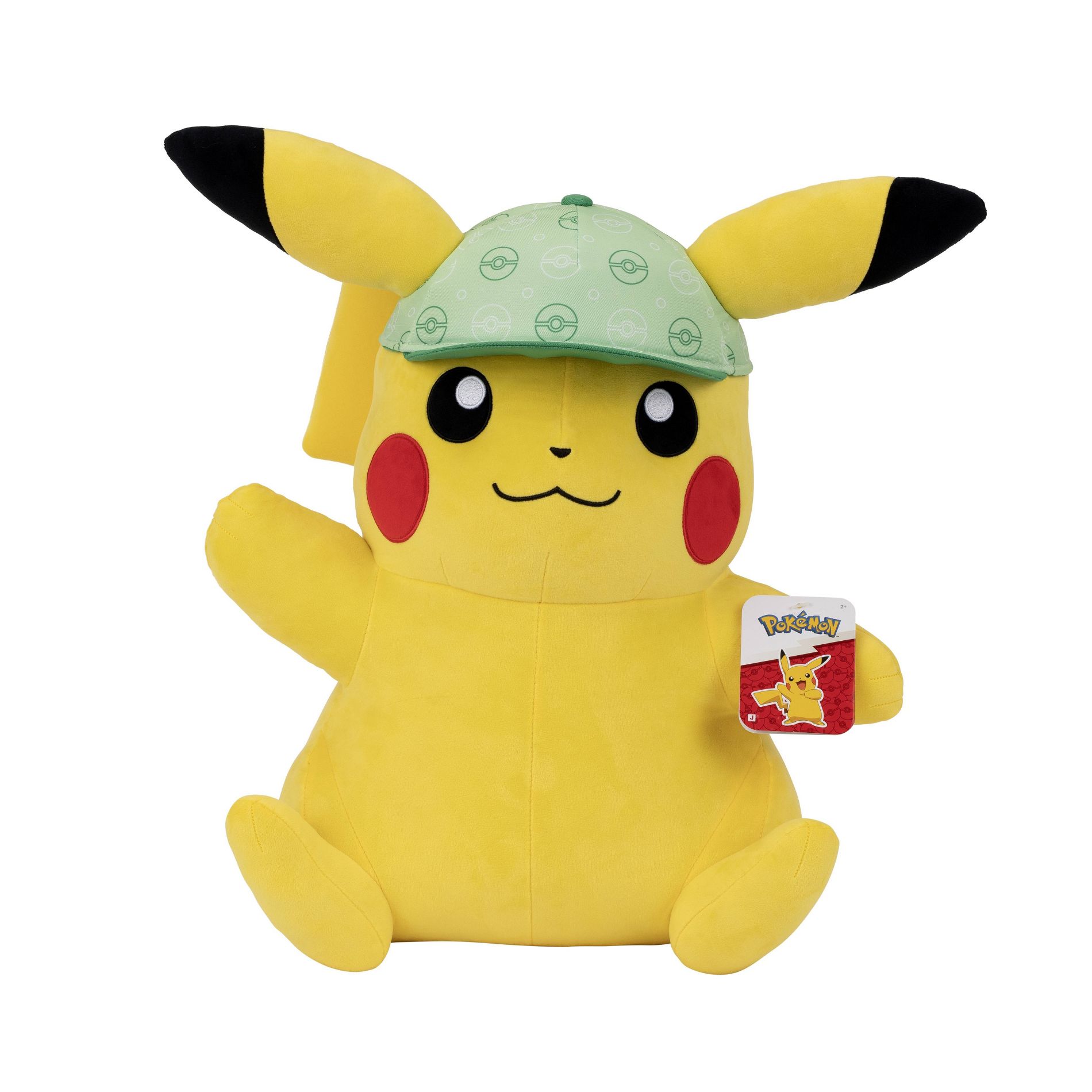 Pokémon 24" Pikachu with Hat Plush Toy