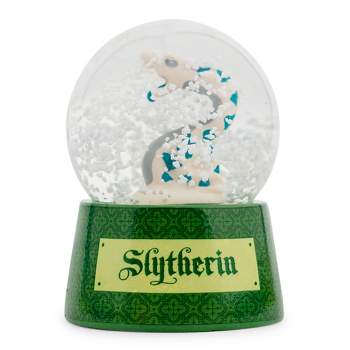 Silver Buffalo Harry Potter House Slytherin Collectible Snow Globe | 2.5 Inches Tall