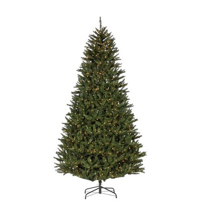 9ft Sterling Tree Company Full New England Pine with 1100 Clear Lights Artificial Christmas Tree