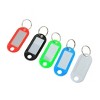 Unique Bargains Waiter Salesman Colorful Plastic Name Tag Badge Clip Holder Keyring 50 Pcs - 3 of 3