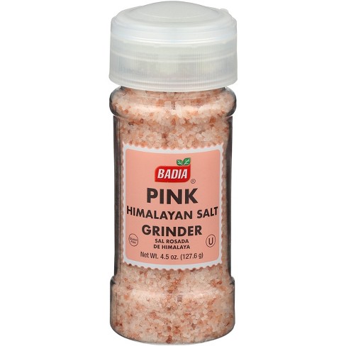 Badia Salt Pink Himalayan Grinder - Pack of 8 - 4.5 oz - image 1 of 1