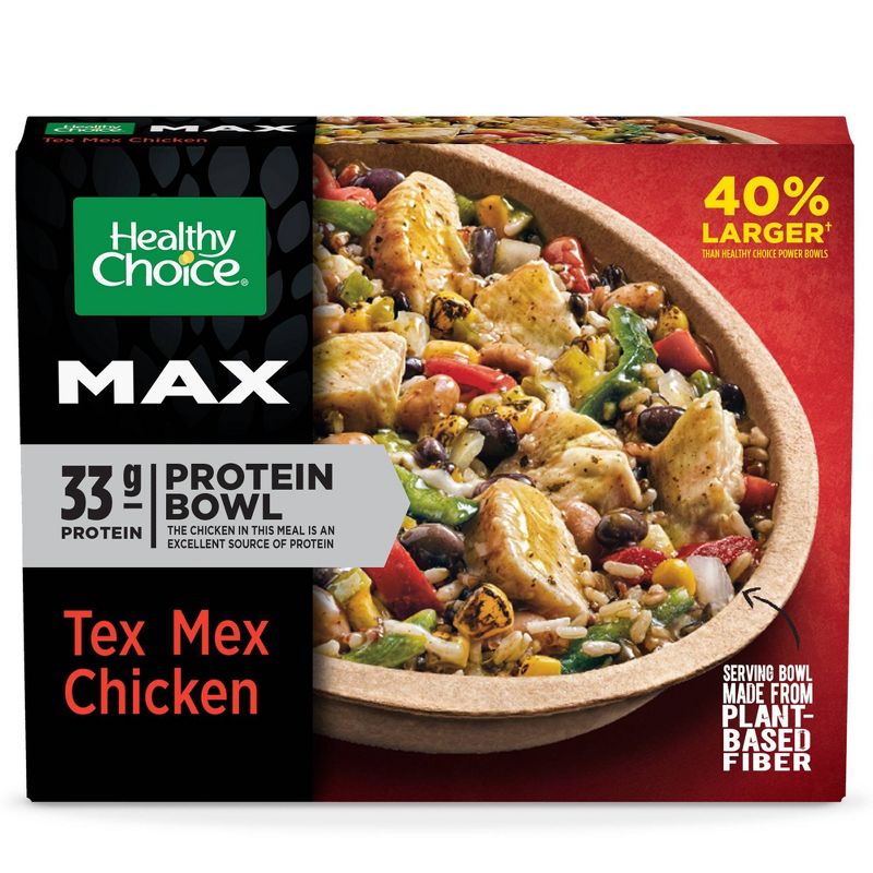 Healthy Choice Max Frozen Tex Mex Chicken - 14oz, 1 of 7