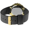 TKO Orlogi Women's Gold-Tone Black Multi-Function Watch with Soft Silicone Black Rubber Band - 2 of 2