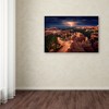 Trademark Fine Art -Stefan Mitterwallner 'Lightning Over Bryce Canyon' Canvas Art - 3 of 3