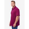 KingSize Men's Big & Tall Lightweight Stretch Mesh Pique Polo - 4 of 4