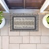 Stupell Industries Warm Welcome & Leaving Soon Printed Outdoor Imitation Sisal Floor Mat, design by Arrolynn Weiderhold - 3 of 4