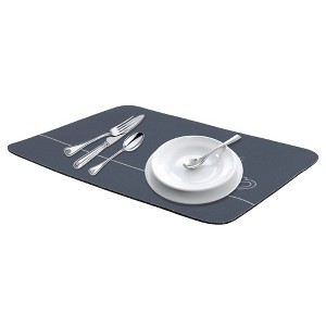 REGALWOVEN Large Diatomaceous Stone Dish Drying Mat for Kitchen Counter, Dishes, Cups, and Utensils 1 Pc - 1 of 4