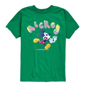 Boys' - Disney - Mickey Run Short Sleeve Graphic T-Shirt - 1 of 4